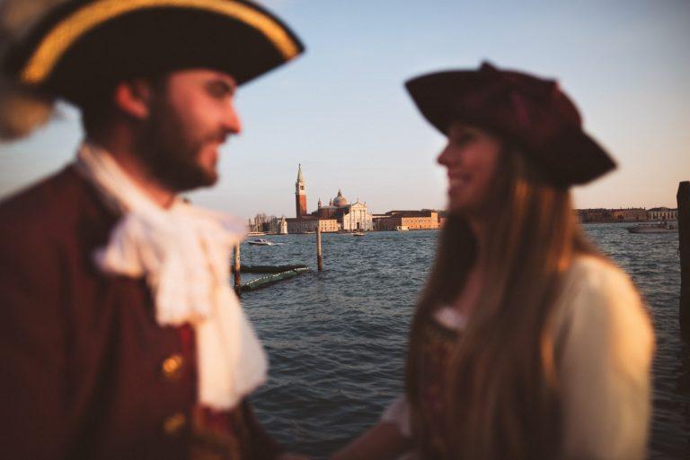 Suprise proposal in Venice